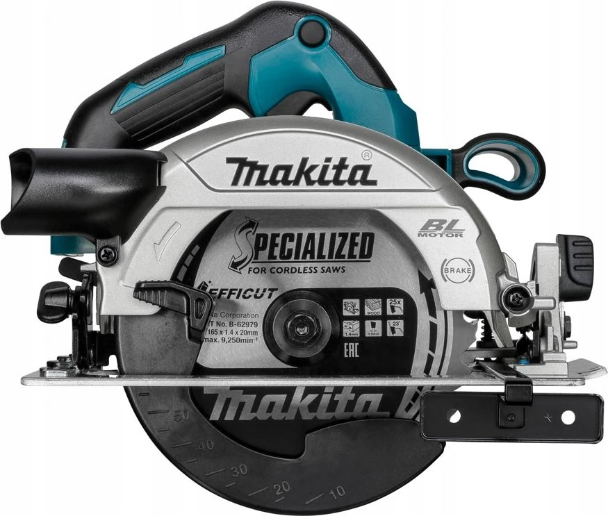 Akumuliatorinis diskinis pjūklas Makita 18V 165mm 2x5,0Ah DHS660RTJ