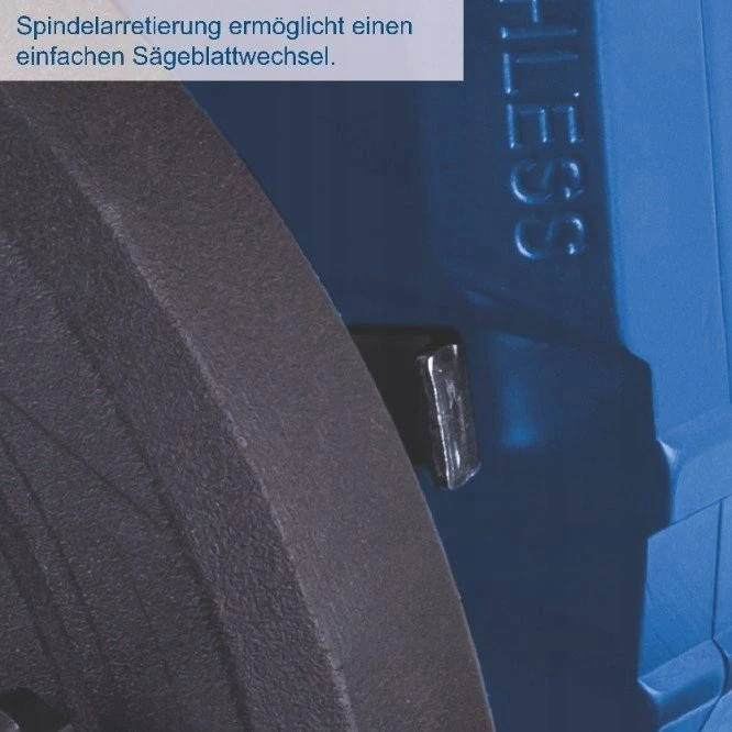 Akumuliatorinis diskinis pjūklas BC-HCS165-X 20V, korpusas, Scheppach