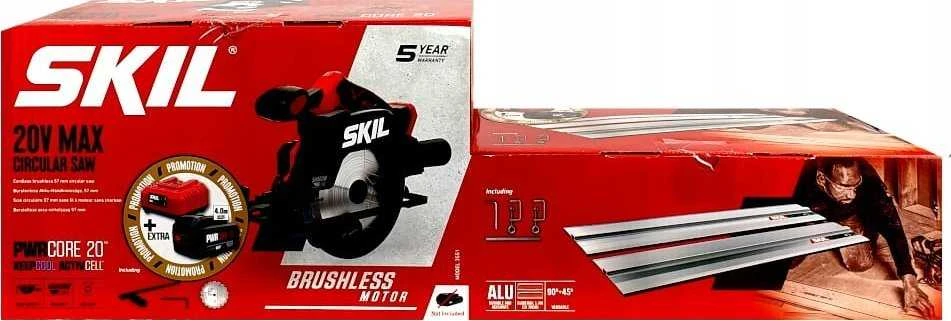 Skil Sourcing APSKRITINIS PJŪKLAS 3551AB 20V 1X4AH + KREIPIAMOJI BĖGELĖ | Tiekimas