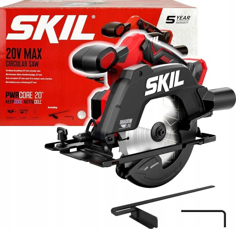 Skil Red Carruzzo diskinis pjūklas, modelis 3551CA 20V