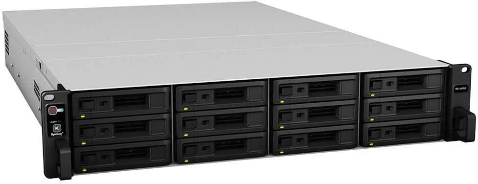 Serveris „Synology“ išplėtimo blokas RX1217 iki 12 HDD / SSD „Hot-Swap“, 1 x išplėtimo prievadas, trigubas ventiliatorius