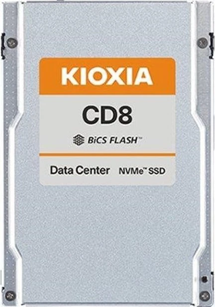 Kioxia Enterprise Ssd Disko serveris Kioxia CD8-V 12,8TB 2,5 colio PCI-E x4 Gen 4 NVMe (KCD81VUG12T8)