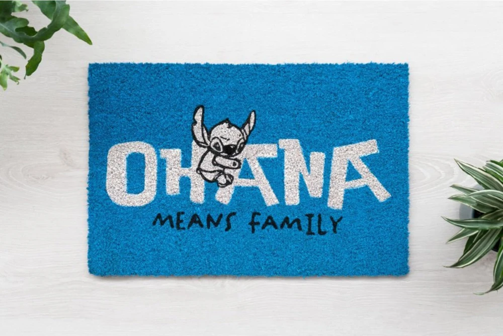 Stitch Disney - Siuvinėti durų kilimėliai (40 x 60 cm)