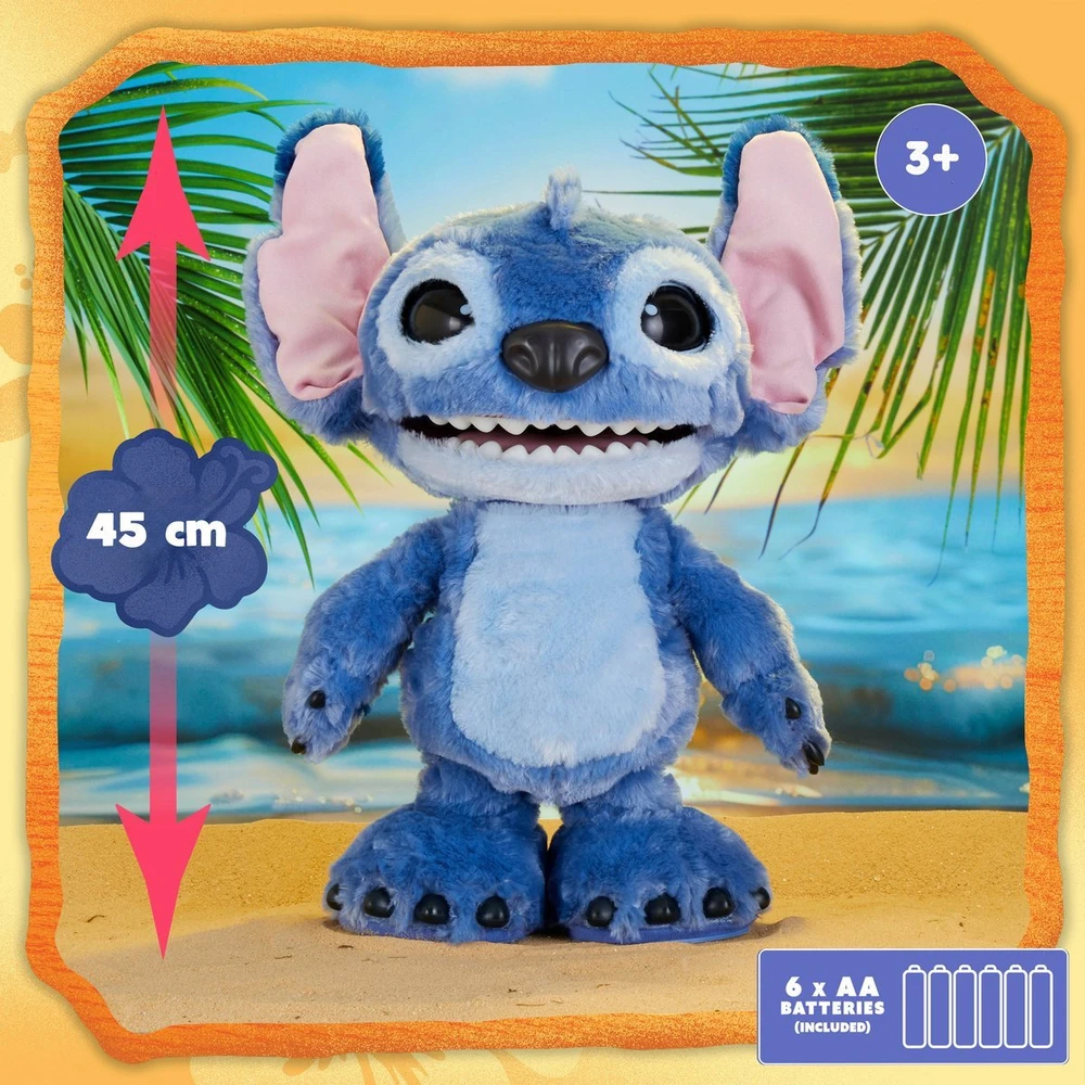 Spin Master Disney Disney Stitch, interactive plush