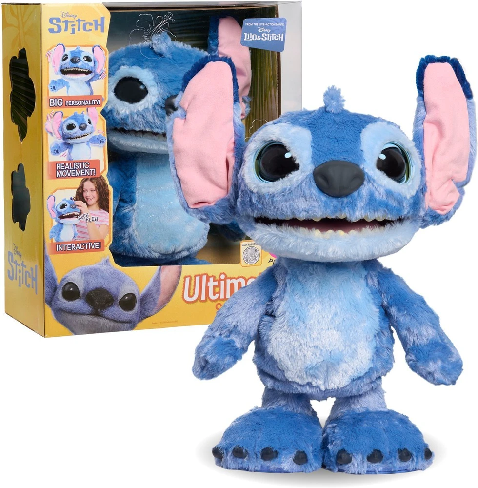 Spin Master Disney Disney Stitch, interaktyvus minkštas žaislas