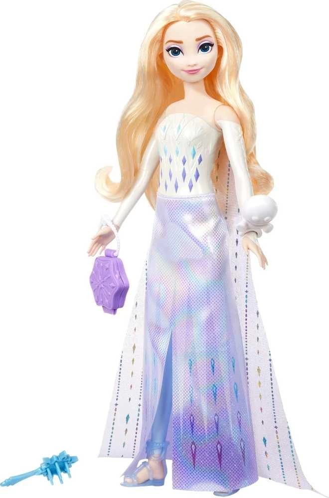 Lelė Mattel „Disney Frozen Spin & Reveal“ Elzos siurprizų rinkinys