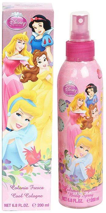 Disney Princess kvapnus purškalas mergaitėms, 200 ml