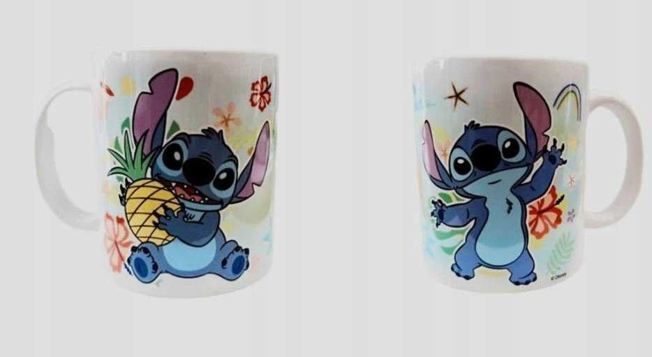Stor „Disney Stitch“ – keraminis puodelis iš „Seaworld“ kolekcijos, 325 ml