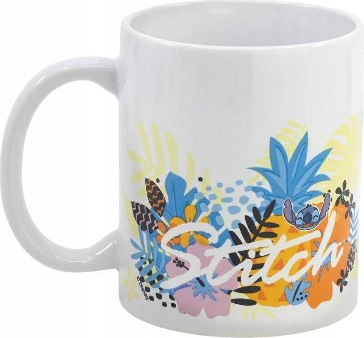 STOR „Disney Stitch“ – keraminis puodelis iš ananasų adaptacijos kolekcijos, 325 ml