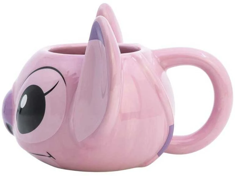 Frozen „Disney Stitch“ – 3D keraminis puodelis dovanų dėžutėje iš „Angel Collection“, 375 ml