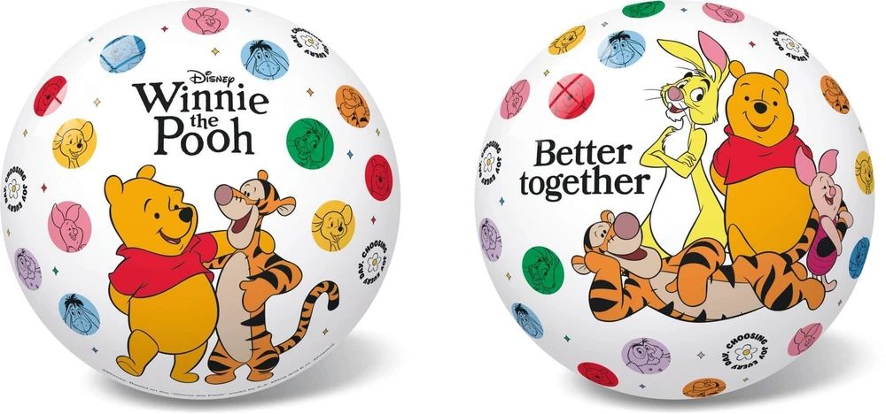 Žvaigždžių Piki ŽVAIGŽDĖS kamuolys 14 cm Disney Mikė Pūkuotukas 33487