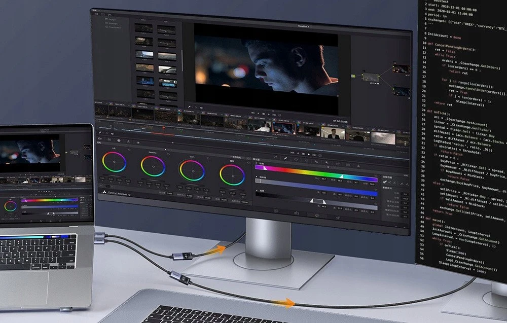 Kabelis Ugreen DisplayPort į HDMI 4K 30Hz vienakryptis adapteris - juoda
