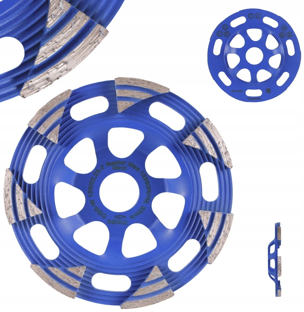 Distar Atitraukti „Raptor“ puodo diskas 150 x 22,23 mm