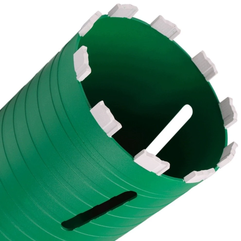 Distar Discovery M16 x 150 mm ilgio gręžimo karūnos betonui 32 - 162 mm x 150 mm, Karūnos skersmuo, mm: 132 mm