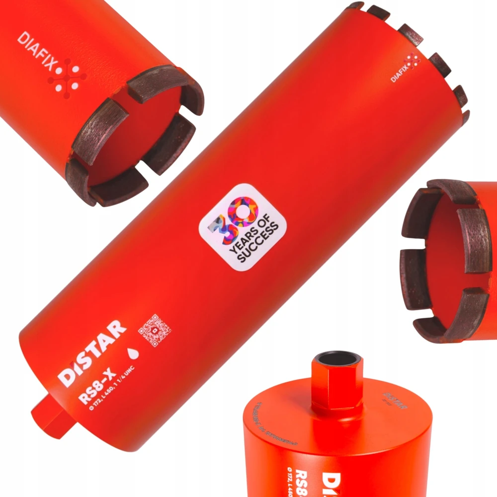 Deimantinė karūna drėgnam pjovimui DISTAR 10170085140; 172 mm; 450 mm; 1 1/4'' UNC