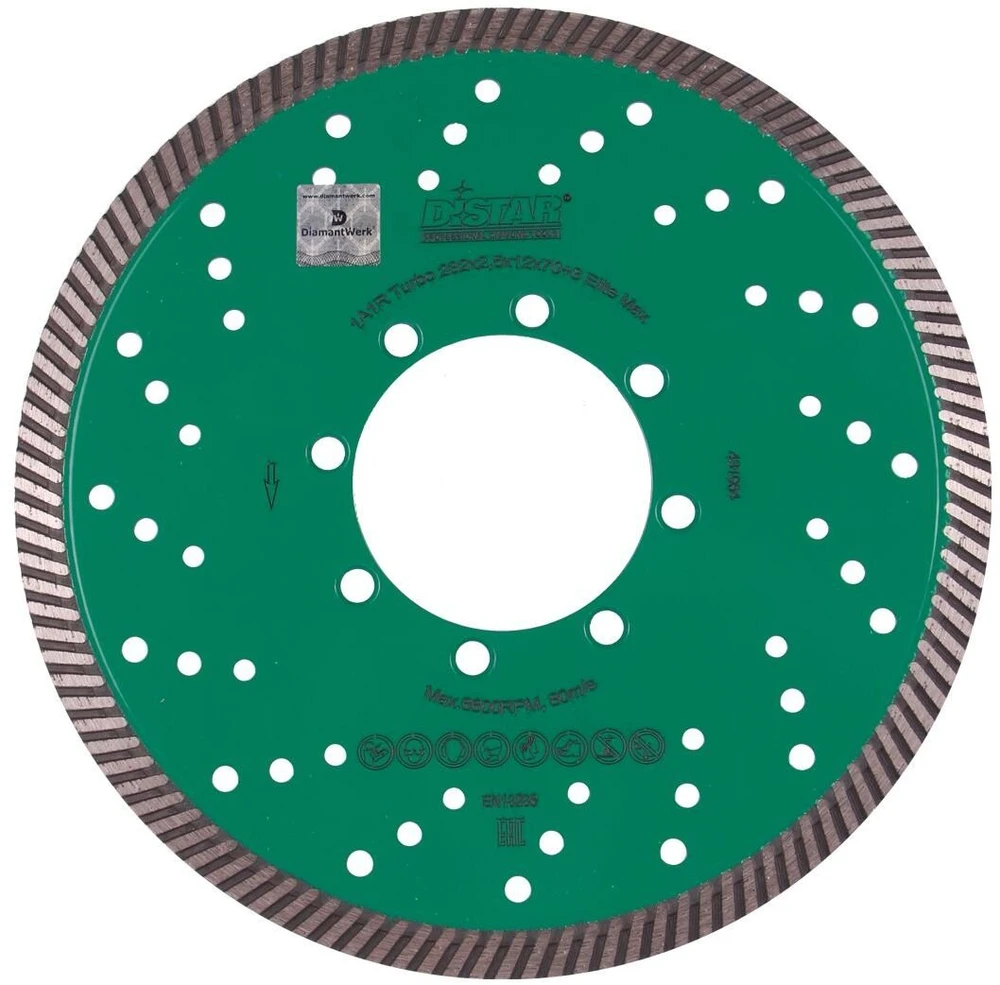 Deimantinis pjovimo diskas DISTAR 10170127019; 232 mm; 2,5 mm