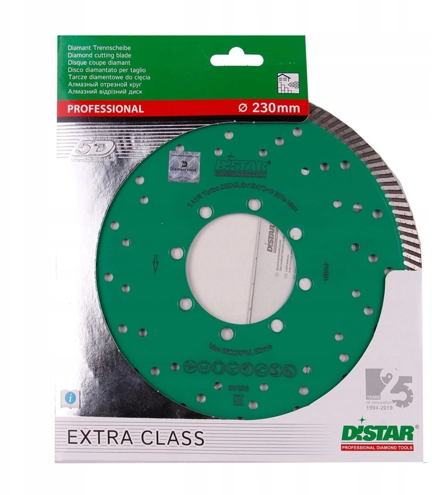 Deimantinis pjovimo diskas DISTAR 10170127019; 232 mm; 2,5 mm