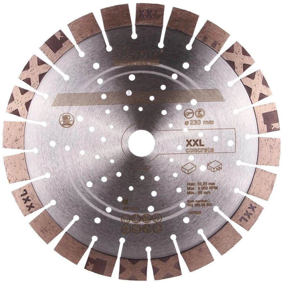 Deimantinis pjovimo diskas DISTAR 14315530017; 230x22,23x2,8 mm