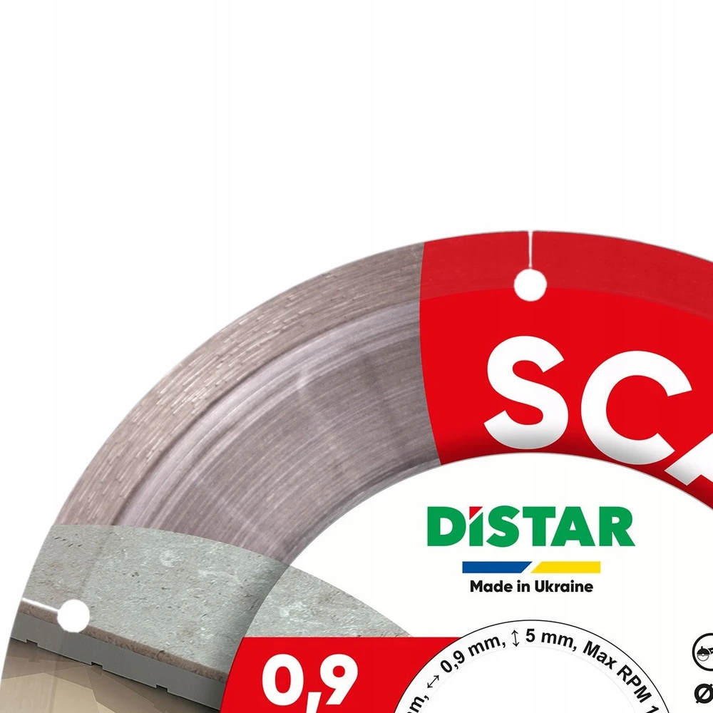 SCALPEL 0,9mm storio švaraus pjovimo diskas plytelėms ⌀100mm, DISTAR