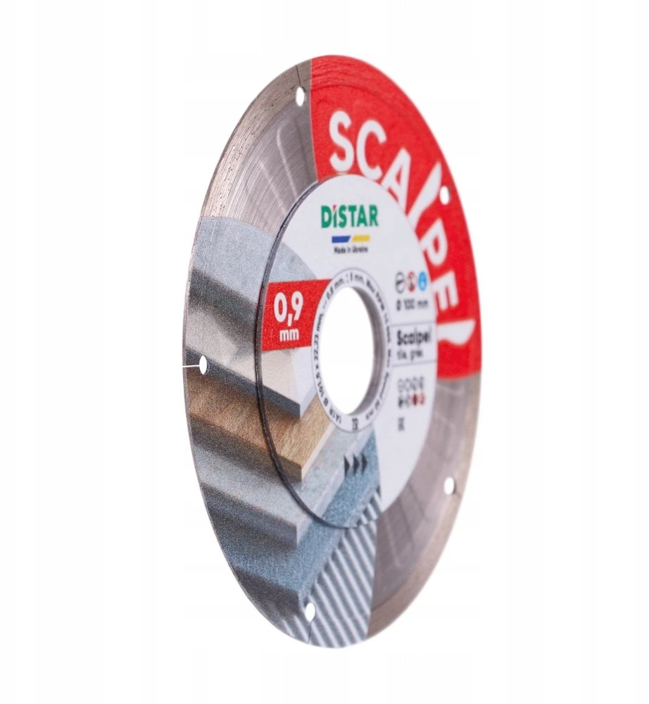 SCALPEL 0,9mm storio švaraus pjovimo diskas plytelėms ⌀100mm, DISTAR