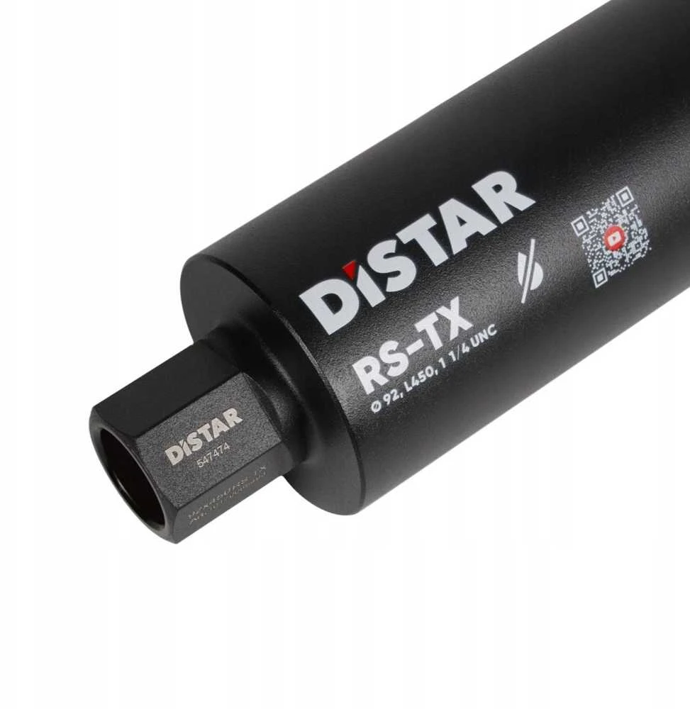 Distar DISTAR KORONA DIAMENTOWA RS-TX 1 1/4'' 92mm x 450mm NA SUCHO