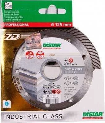 125MM DISTAR GRES MASTER Deimantinis diskas akmens masei