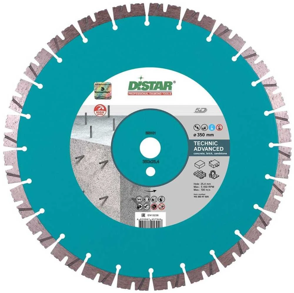 300MM DISTAR TECHNIC ADVANCED Deimantinis diskas betonui