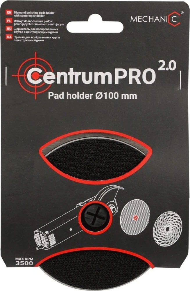 Distar Mechanic Padukų laikiklis su centravimu Centrum PRO 2.0 100xM14