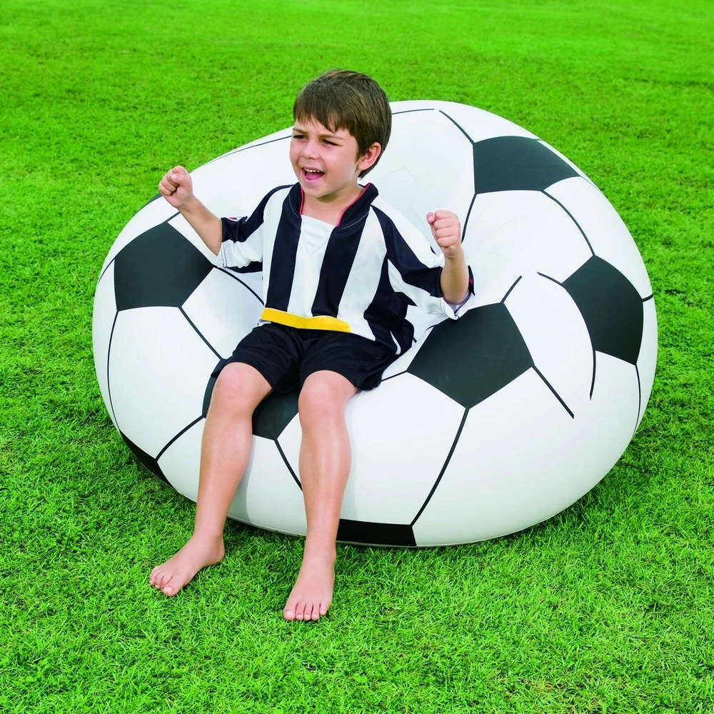 BESTWAY kėdė pripučiama Futbolas114cm x 112cm x 71cm, 75010B