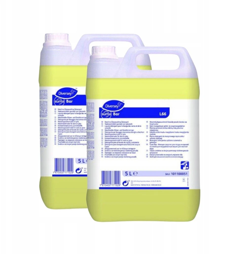 „Diversey Suma Bar L66“ ploviklis stiklinėms plovimui (baro indaplovėms) - 5 l