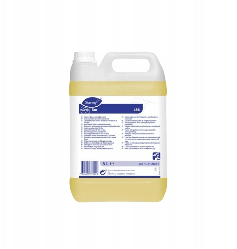 „Diversey Suma Bar L66“ ploviklis stiklinėms plovimui (baro indaplovėms) - 5 l