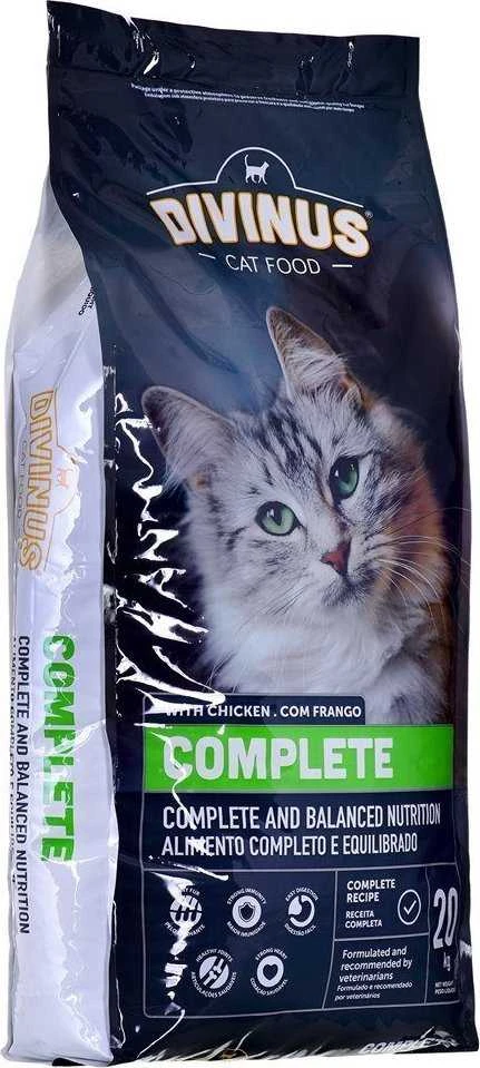 Sausas Kačių Maistas - Divinus Visavertis Katės Maistas 20 kg