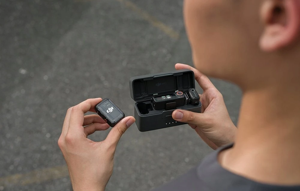 DJI Mic 2 įkrovimo dėklas