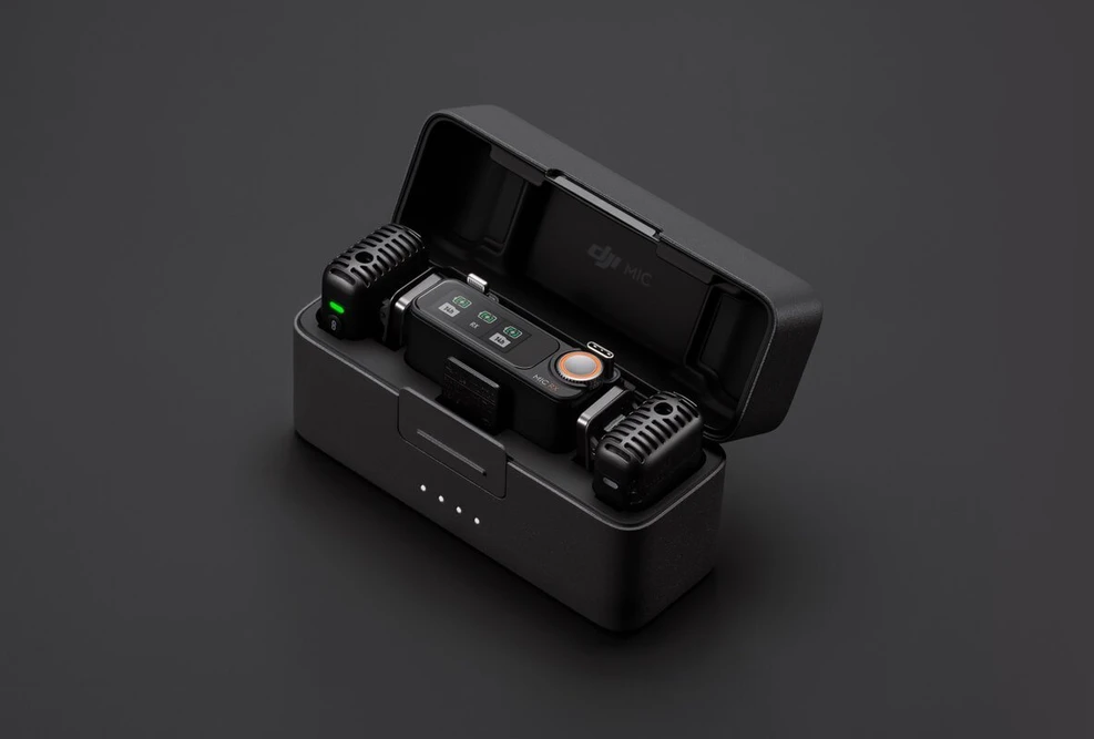 DJI Mic 2 įkrovimo dėklas