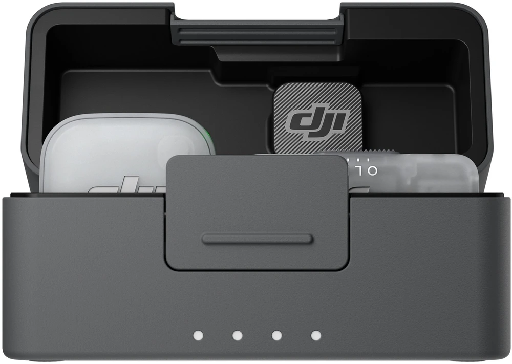 DJI Mic Mini 2 (1 siųstuvas + 1 mobilusis imtuvas + įkrovimo dėklas)