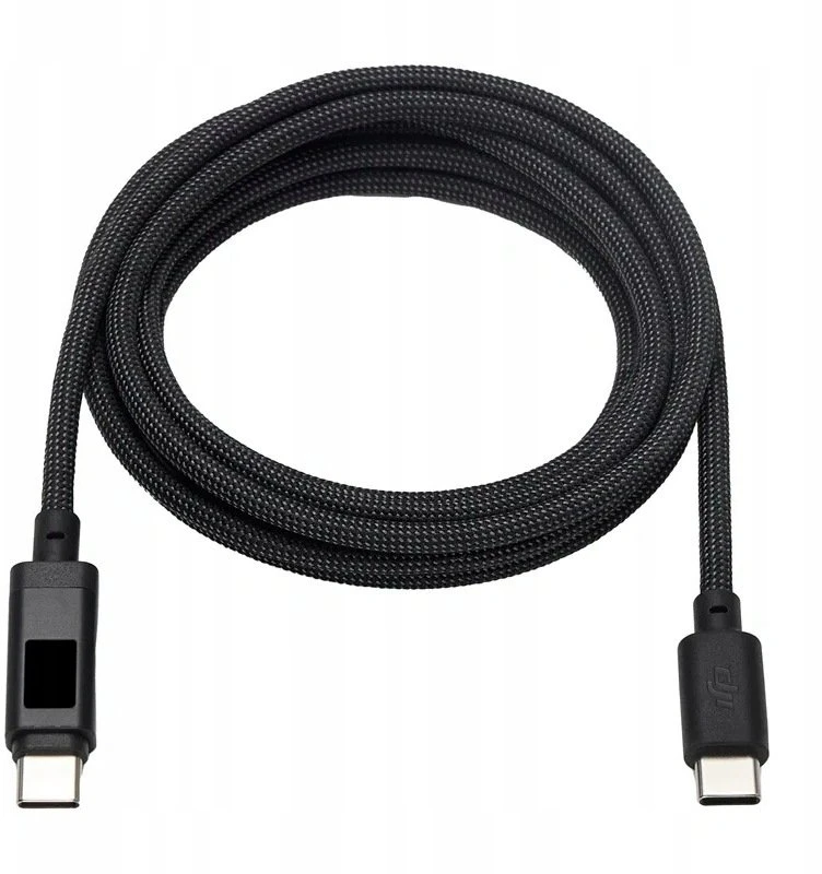 DJI Power USB-C 7A 1.8m kabelis su wyświetlaczem