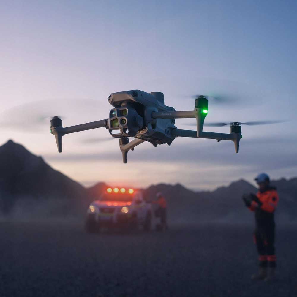 Dronas DJI Matrice 4T Thermal
