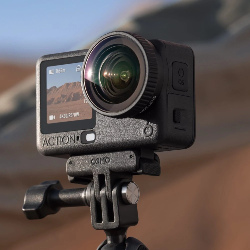 DJI Osmo Action 6 plataus kampo objektyvas