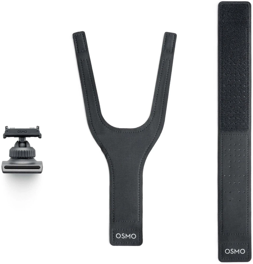 DJI 360° riešo dirželis, skirtas DJI Osmo Action, su dvikrypčiu laikikliu