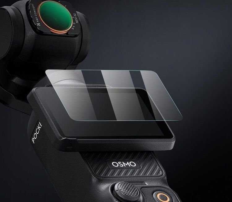 Filtras Nd Pilka Adjustable ND2-ND32 Do DJI Osmo Pocket 3 HD MC Nano X K&F / Kf01.2544