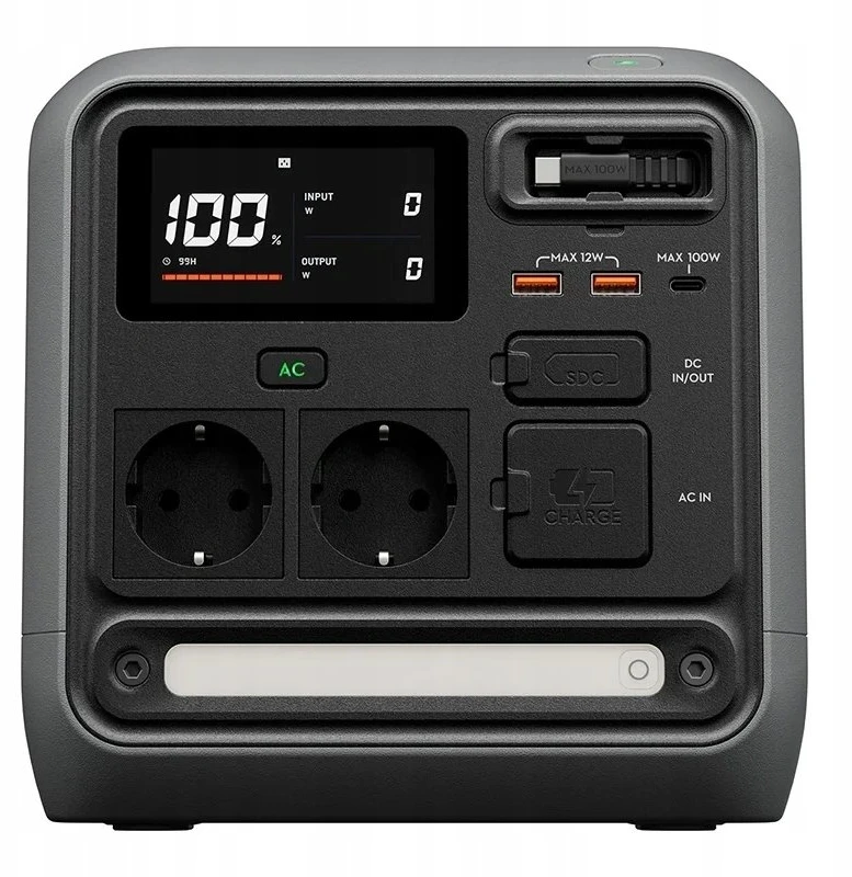 DJI Power 1000 Mini + panel solarny 200W + kabelis MC4