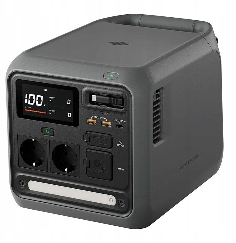 DJI Power 1000 Mini + panel solarny 200W + kabelis MC4