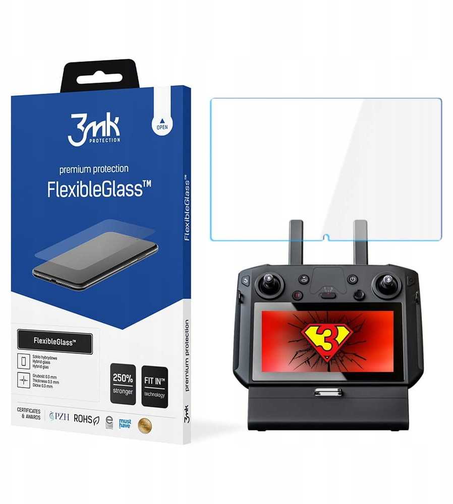 3Mk apsauga DJI išmaniajam valdikliui – 3mk FlexibleGlass