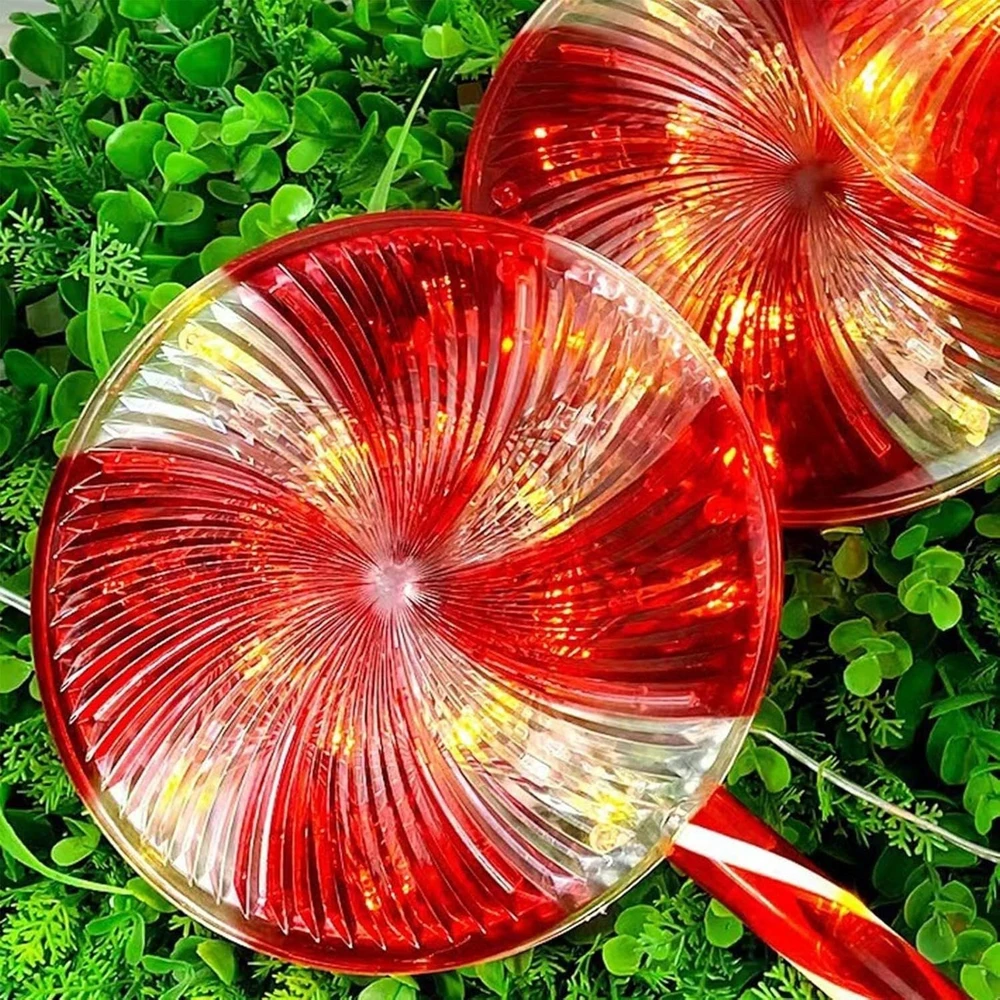 Christmas Decoration Lauko led dekoracijos cukriniai ledinukai