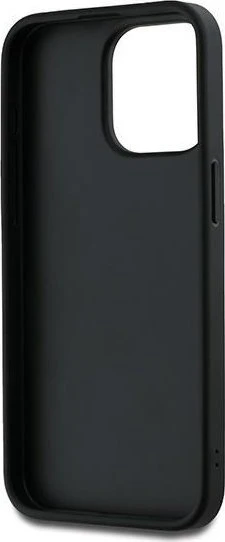 DKNY DKHCP16LPBSWSK Apple iPhone 16 Pro 6.3" dėklas telefonui juodos spalvos Wrist Strap Stock Logo