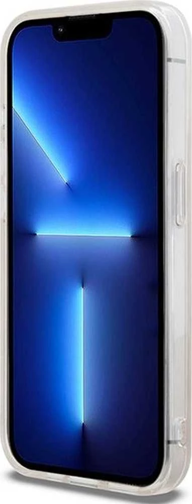 DKNY DKHMP13LHCPTSP Apple iPhone 13 Pro 13 6.1 inch rožinės spalvos kietas dėklas IML Checkered Mono Pattern & Printed S