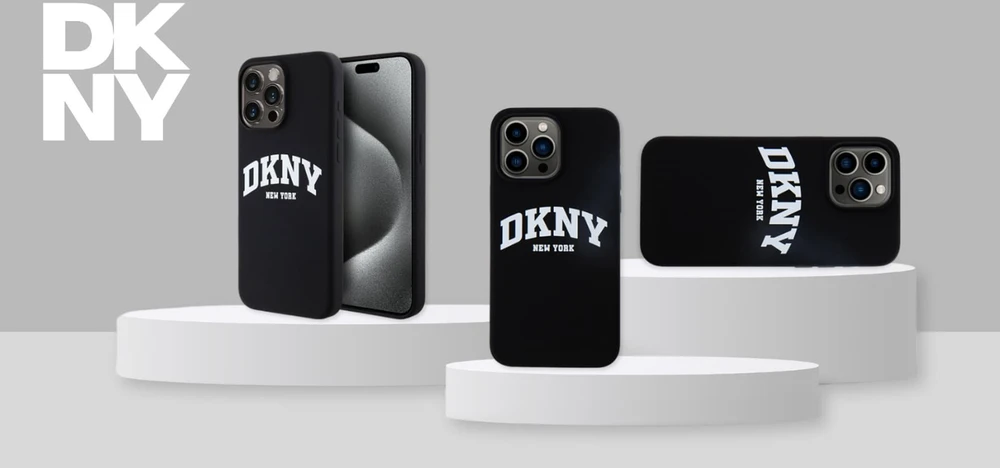 DKNY DKHMP16SSNYACH Apple iPhone 16 6.1" dėklas telefonui juodos spalvos Silikoninis Printed Logo MagSafe