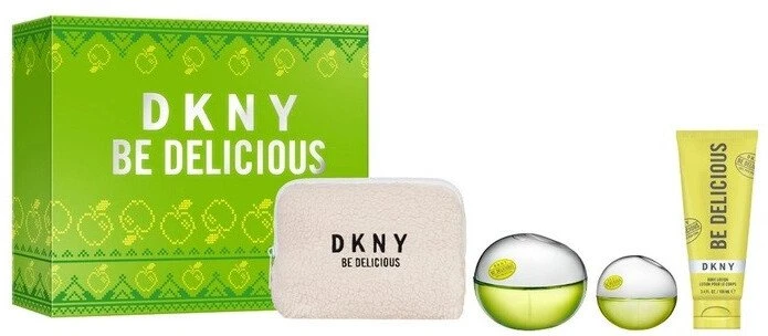 DKNY Donna Karan Be Delicious Eau De Parfum, 100 ml Eau De Parfum 1u Locion Corporal 1u Estuche 1u