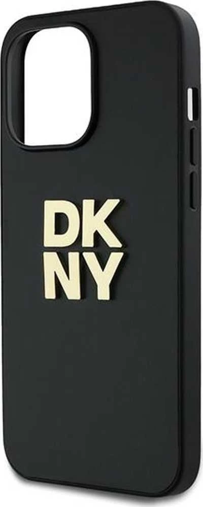 Apple iPhone 14 Pro Max DKNY Hardcase Wrist Strap Stock Logo (DKHCP14XPBSWSK) dėklas telefonui juodos spalvos