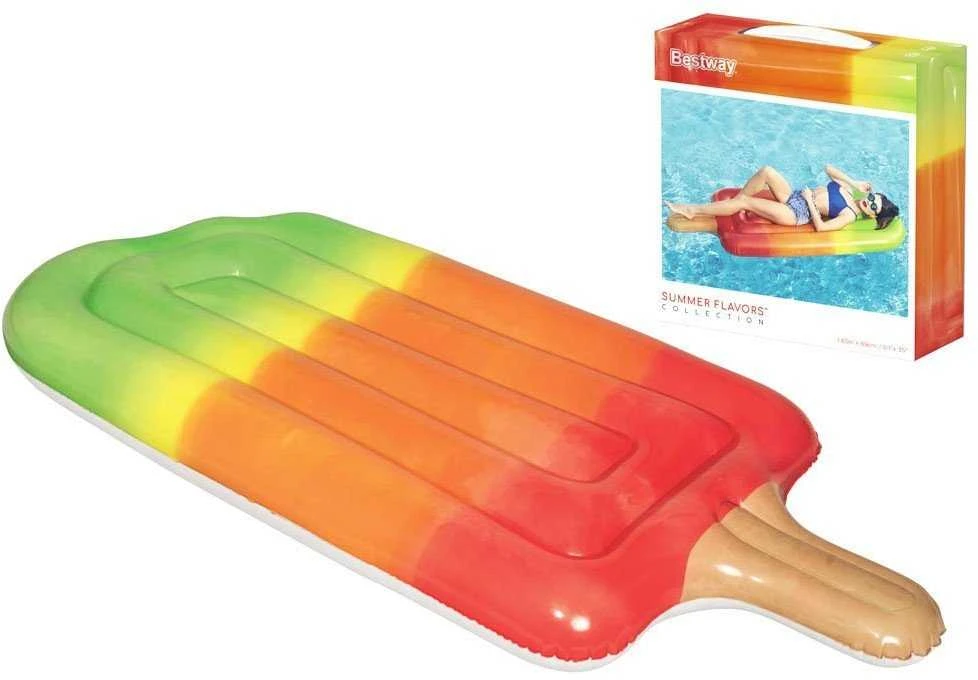 Bestway Pripučiamas spalvingas vandens čiužinys ICE 185 cm 43161